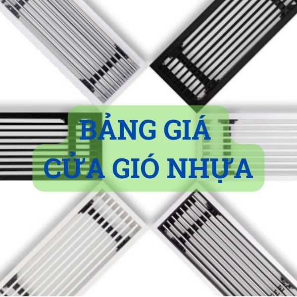 Báo giá cửa gió nhựa