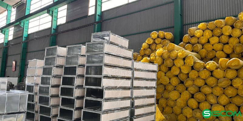 ống gió chống cháy bọc tấm MGO