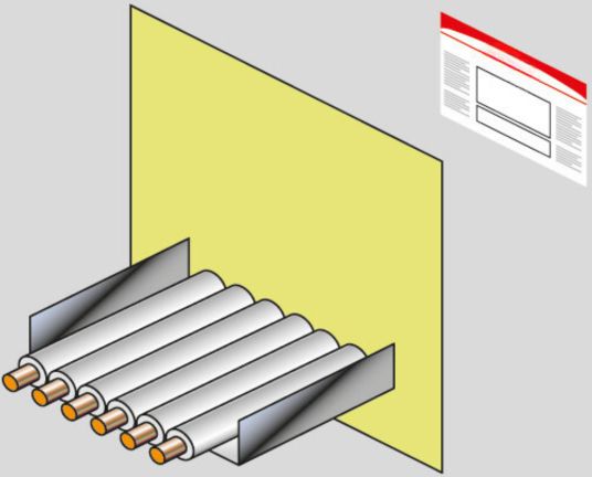 Vữa chống cháy VITSIL làm kín khe hở xuyên tường