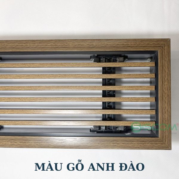 Cửa gió vân gỗ 2 Cửa gió vân gỗ anh đào