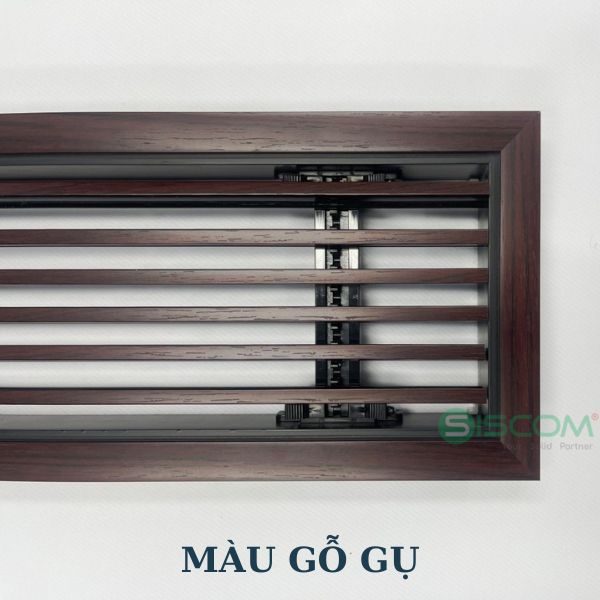 Cửa gió vân gỗ 3 Cửa gió vân gỗ gụ