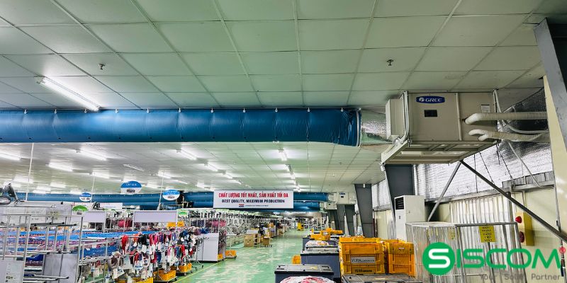 Điều hòa công nghiệp Gree FG40/C-M 2 Điều hòa công nghiệp âm trần nối ống gió vải