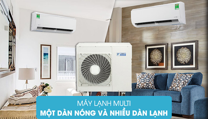 Điều hòa Multi 1 nóng 6 lạnh dòng nào tốt? Ưu và nhược điểm 5 Điều hòa Multi 1 nóng 6 lạnh