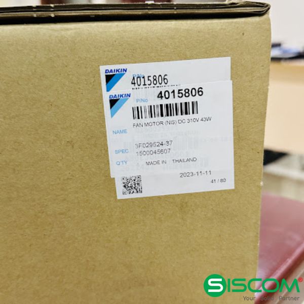 Động Cơ Quạt Dàn Lạnh Daikin FTKC50NVMV Mã 4015806 2 Động Cơ Quạt Dàn Lạnh Mã 4015806