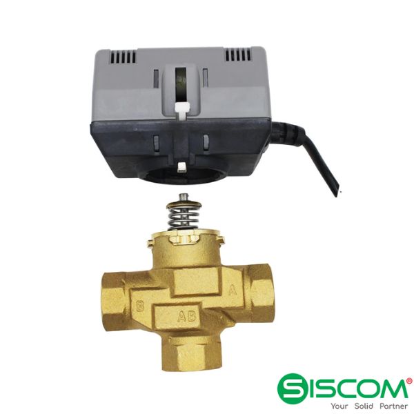 Thân van điện từ Honeywell VC4013 3 ngả