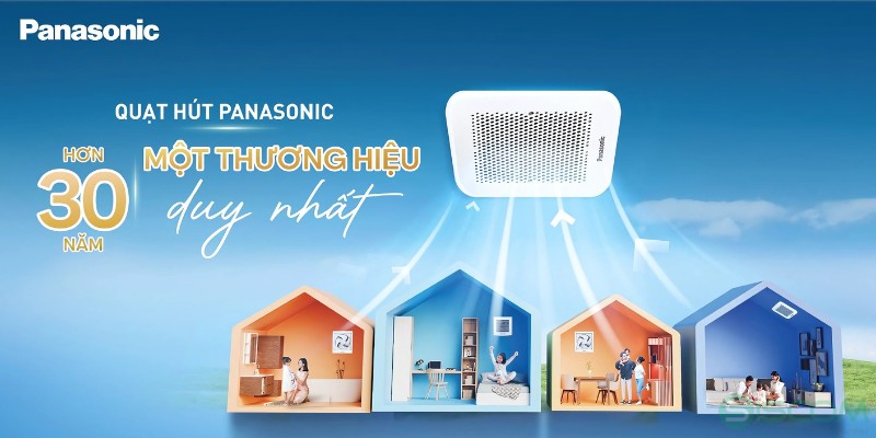 Quạt hút mùi Panasonic