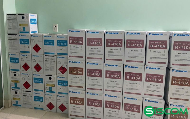 Gas lạnh R410a Daikin 2 Gas Lanh R410a Tai Kho SISCOM