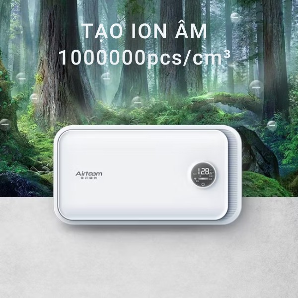Máy cấp khí tươi gắn tường hồi nhiệt Airteam 6 Tao Ion Am