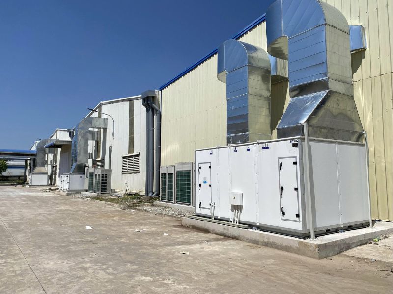 AHU Tica 2 AHU tica đặt ngoài trời