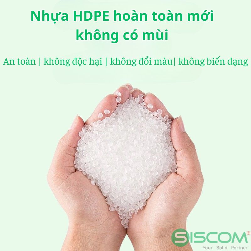 Nhựa HDPE an toàn cho sức khỏe