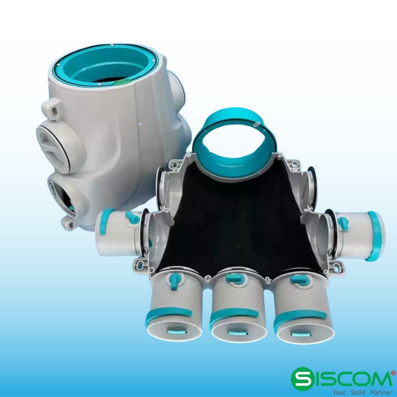Hộp chia gió nhựa ABS 3 Cấu tạo hộp chia gió nhựa HDPE