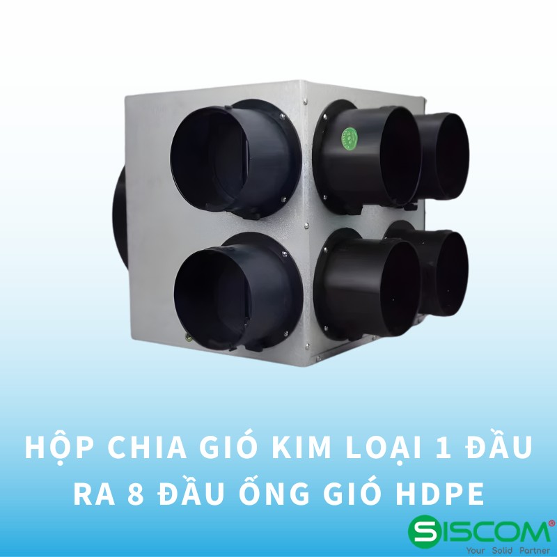 Hop Chia Gio Kim Loai 1 Đau Ra 8 Đau Ong Gio HDPE