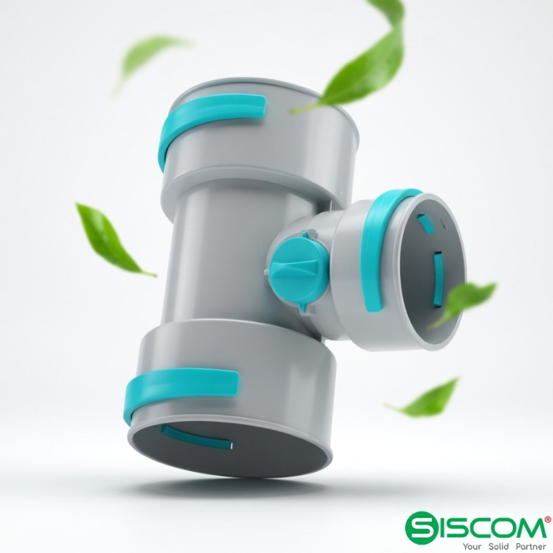 T Chia Có Van Ống Gió Nhựa HDPE 4 T Chia Co Van Ong Nhua HDPE
