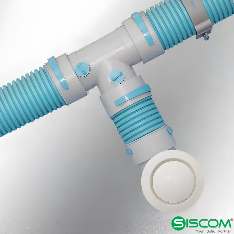 T Chia Có Van Ống Gió Nhựa HDPE 3 T Chia Co Van Ong Nhua HDPE