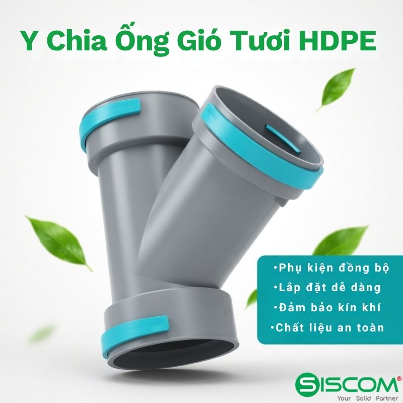 Y Chia Ống Gió Nhựa HDPE 2 Y Chia Ong Gio Nhua Hdpe