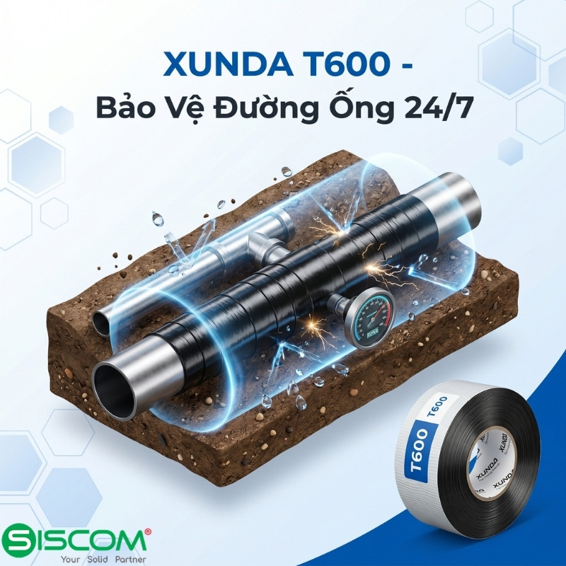 Băng Quấn Chống Ăn Mòn Bitum Xunda T600 4 Bang Quan Chong An Mon Bitum Xunda T600