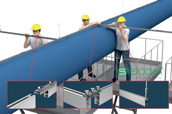 Hướng dẫn lắp đặt ống gió vải