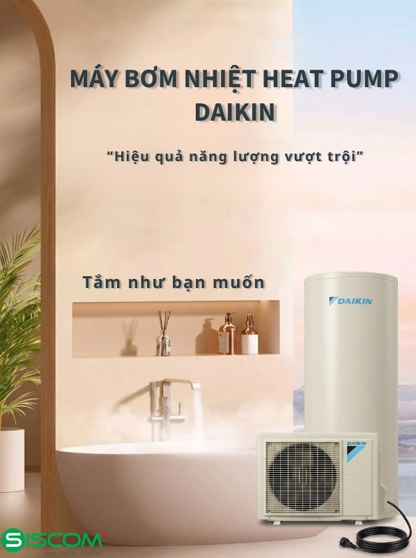 Máy Bơm Nhiệt Heat Pump Daikin 8 May Bom Nhiet Heat Pump Daikin