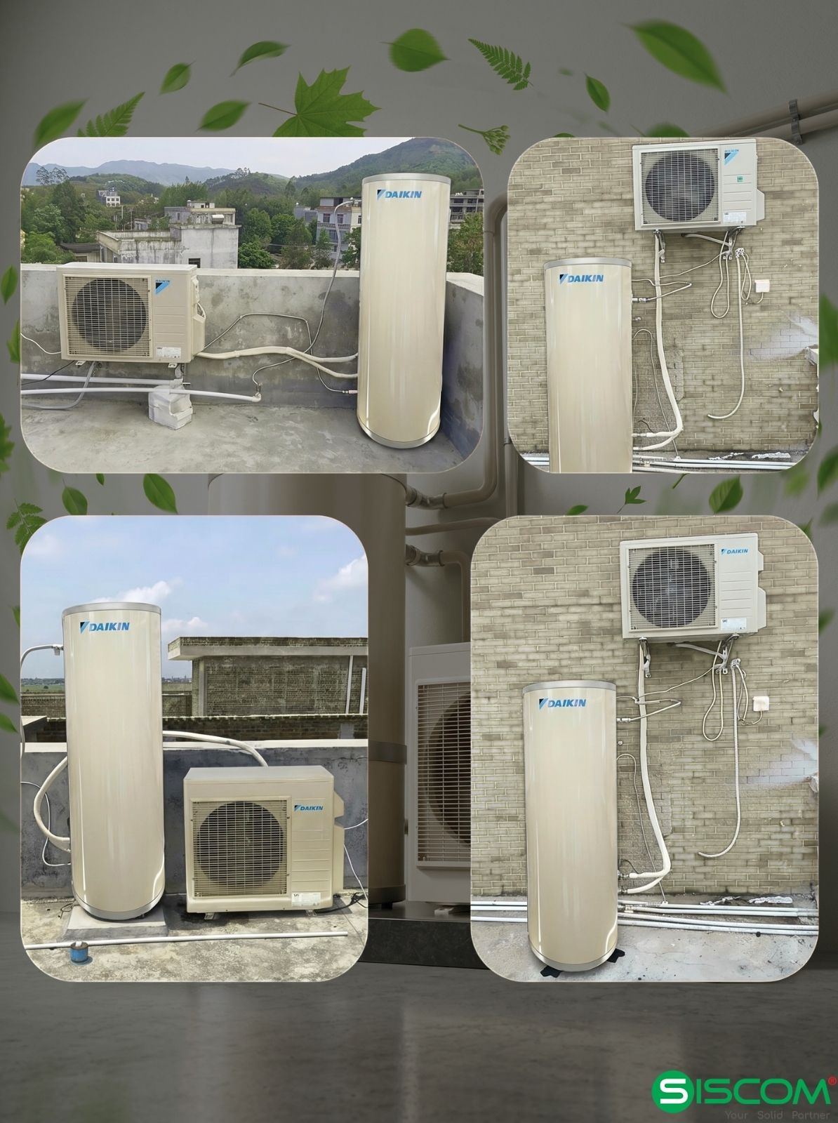 Máy Bơm Nhiệt Heat Pump Daikin 9 May Bom Nhiet Heat Pump Daikin