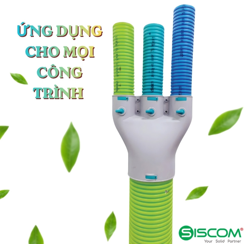 U Chia 1 Nhánh Ra 3 Nhánh Ống Gió Nhựa HDPE 6 U Chia 1 Nhanh Ra 3 Nhanh Ong Gio Nhua Hdpe