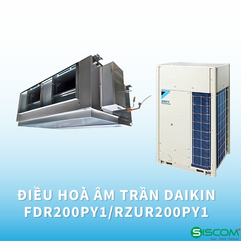 Dieu Hoa Am Tran Daikin Fdr200py1 Rzur200py1