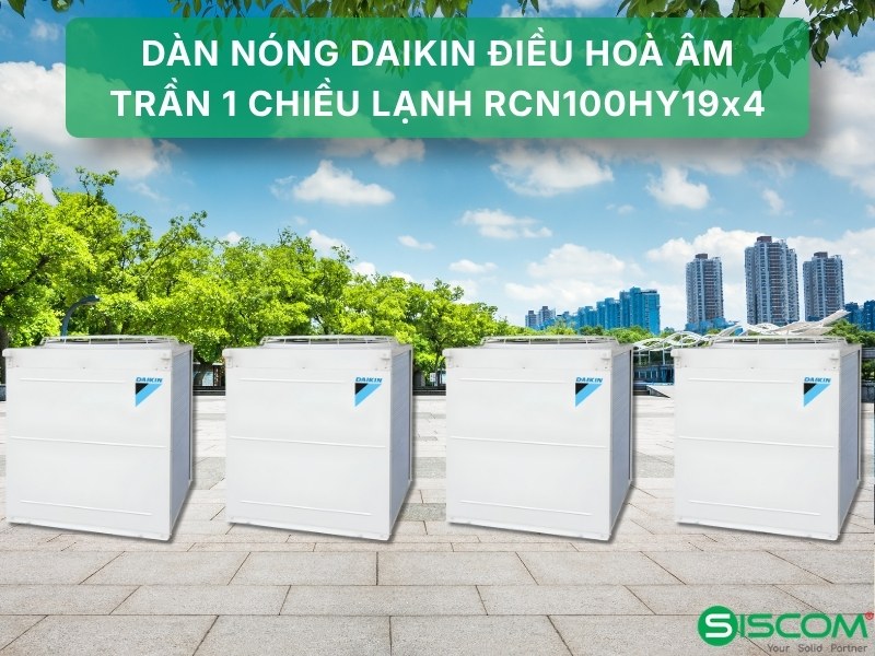 Điều Hoà Âm Trần Daikin 1 Chiều Lạnh 4FGN400HY1/RCN100HY19x4 3 Dieu Hoa Am Tran Daikin 1 Chieu Lanh 4fgn400hy1 Rcn100hy19x4