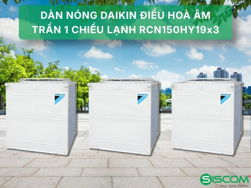 Điều Hoà Âm Trần Daikin 1 Chiều Lạnh 3FGN450HY1/RCN150HY19x3 3 Dieu Hoa Am Tran Daikin 1 Chieu Lanh 3fgn450hy1 Rcn150hy19x3