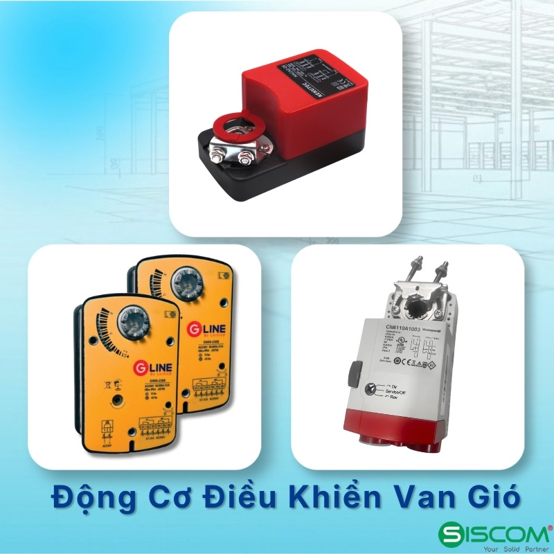 Động Cơ Điều Khiển Van Gió