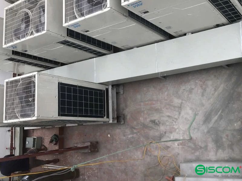 Cụm tổ hợp 04 dàn nóng điều hòa trung tâm Daikin RZUR400PY1 tổng công suất 64HP - SISCOM