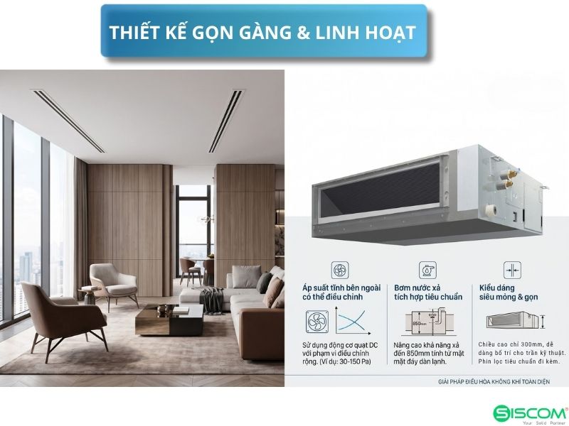 Kích thước dàn lạnh Daikin FXMQ40PAVE Bản vẽ kích thước kỹ thuật dàn lạnh Daikin FXMQ40PAVE 300x700x700mm