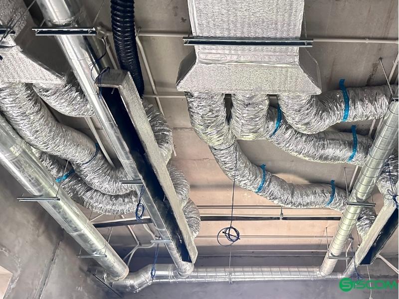 Điều hòa Daikin FDBNQ09MV1V/RNQ09MV1V 9.000BTU 1 chiều áp suất tĩnh thấp 4 Dàn lạnh điều hòa âm trần nối ống gió Daikin thi công treo ty trần